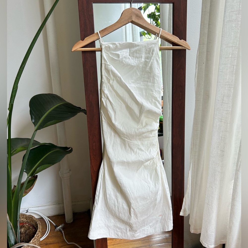 Zara Crepe Mini Dress
